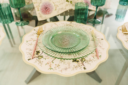 Placemats Set of 6 Blush Garden