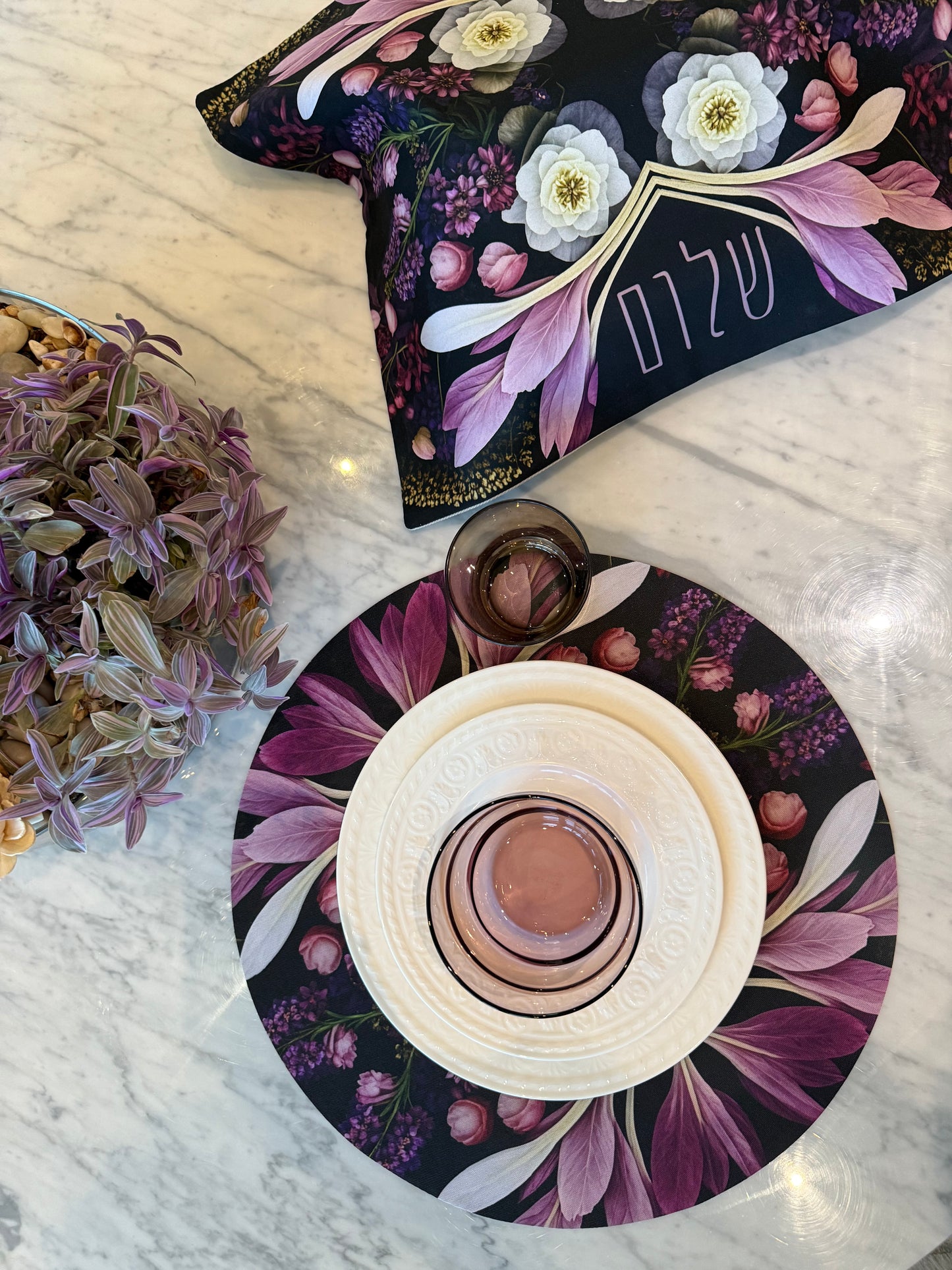 Placemats Set of 6 Aurora Floral