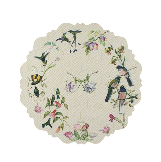 Placemats Set of 6 Vintage Garden