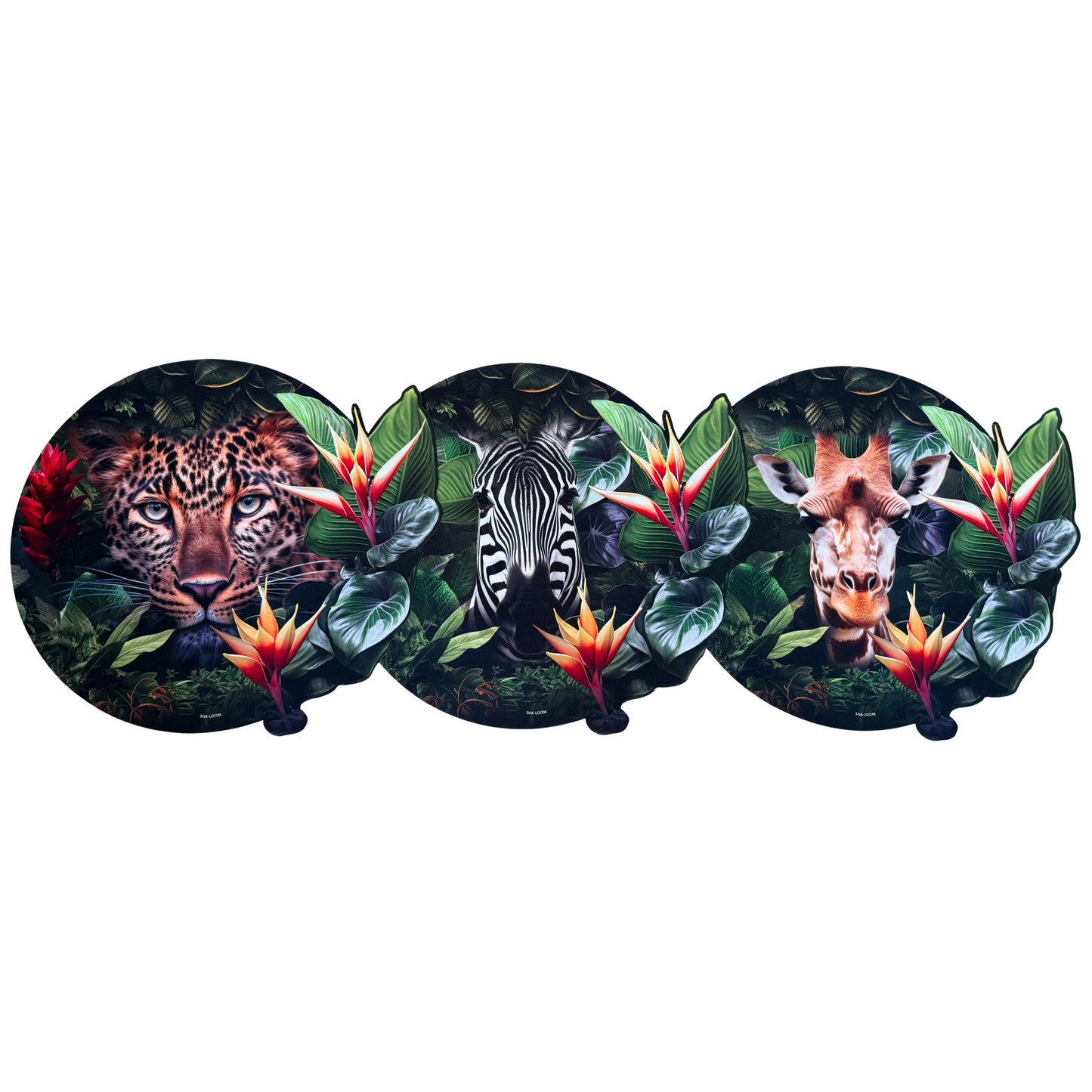 Placemats Set of 6 Wild Tropics