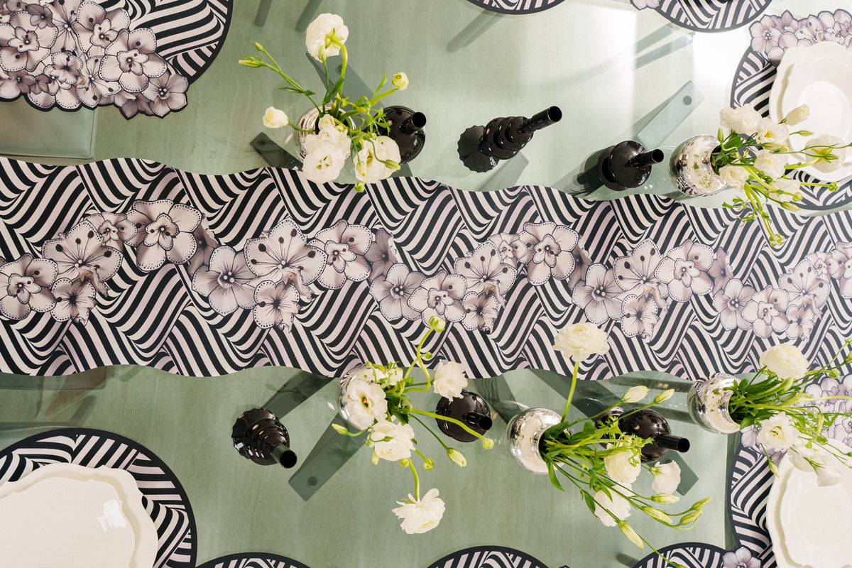 Table Runner Midnight Illusion