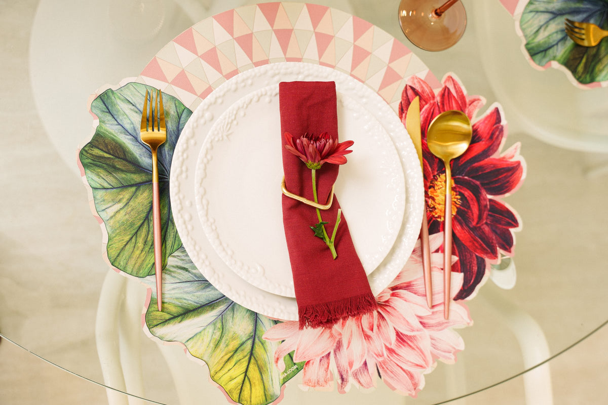 Placemats Set of 6 Tropical Geometry