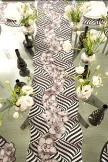 Table Runner Midnight Illusion