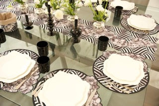 Placemats Set of 6 Midnight Illusion