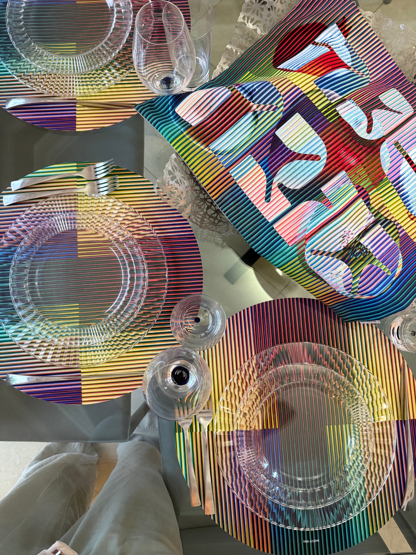 Placemats Set of 6 Kinetic Wishes
