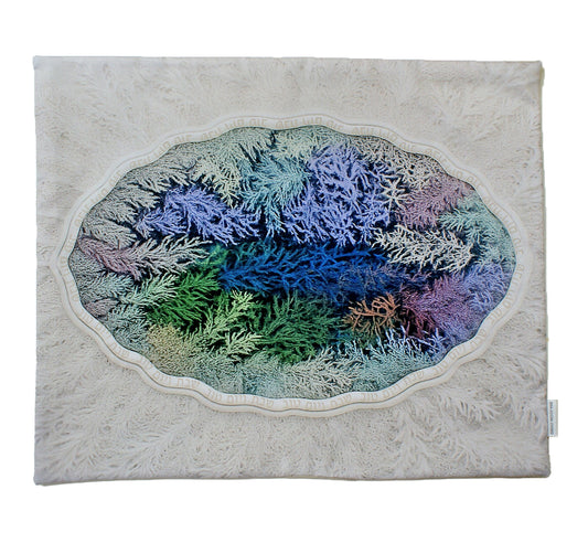 Challah Cover Coral Bloom