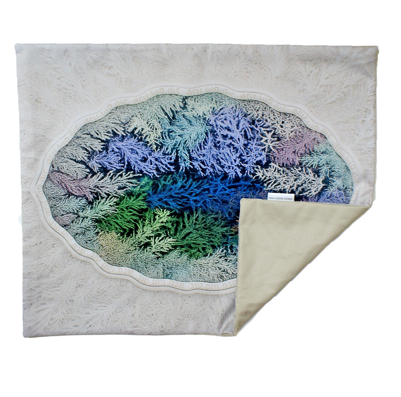 Challah Cover Coral Bloom