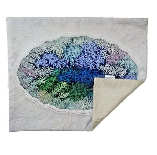 Challah Cover Coral Bloom
