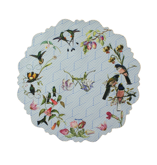 Placemat Set of 6 Vintage Garden