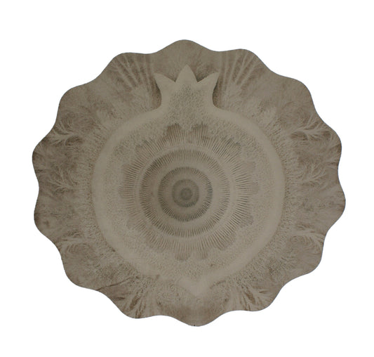 Placemats Set of 6 Feather Illusion