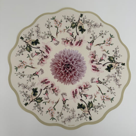 Placemats Set of 6 Blush Garden