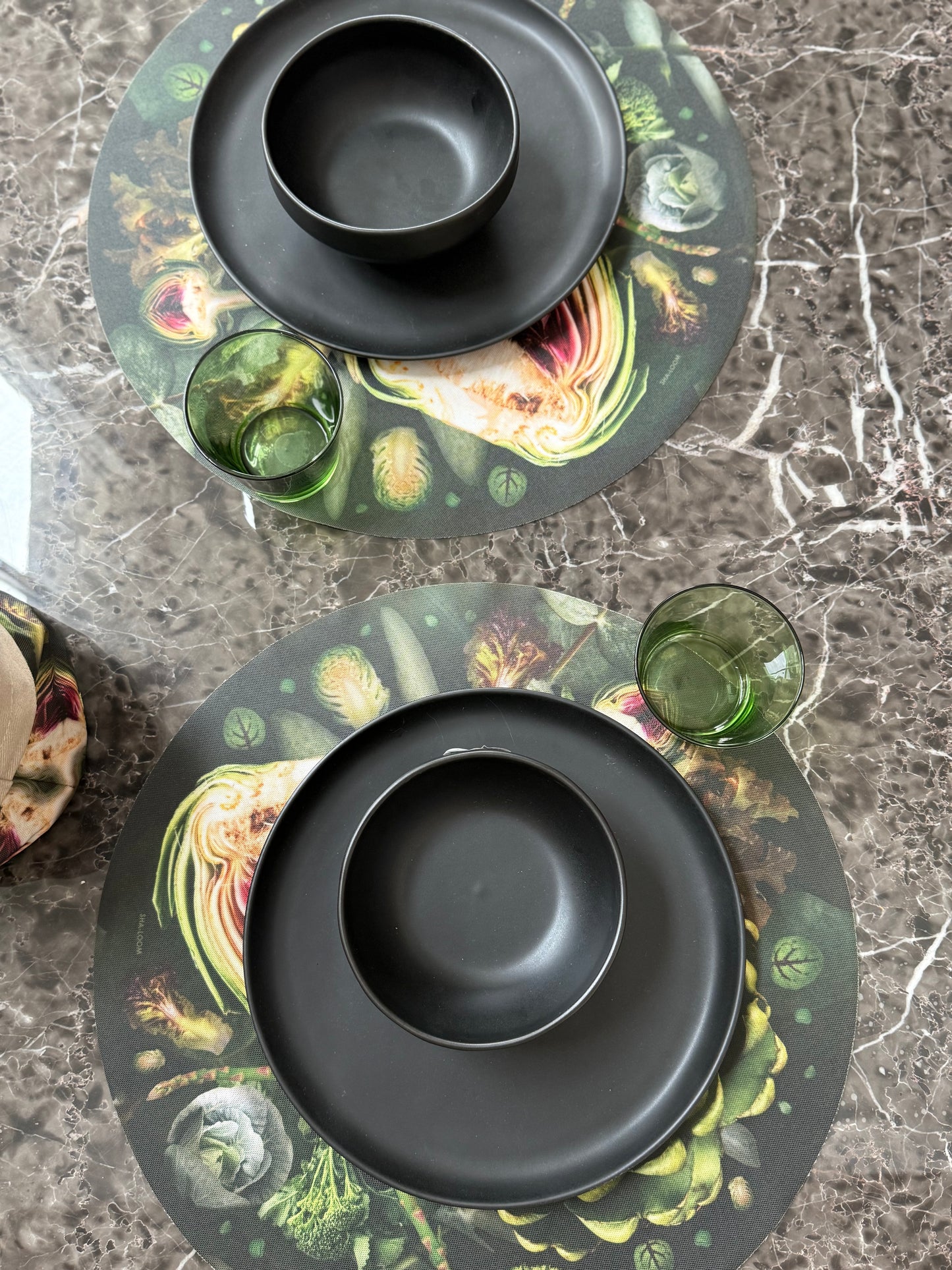 Placemats Set of 6 Artichoke Dreams