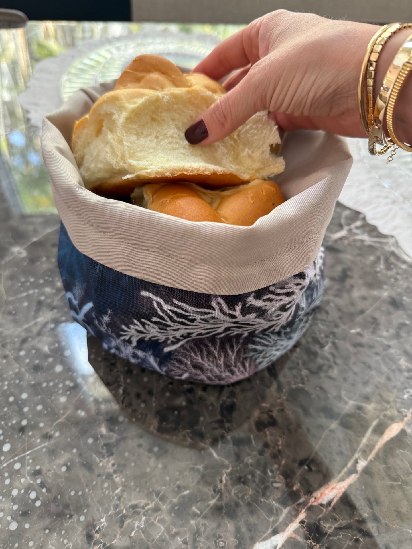 Bread Basket Coral Bloom