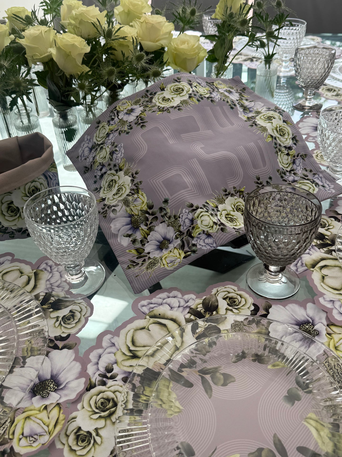 Challah Cover Lilac Reverie