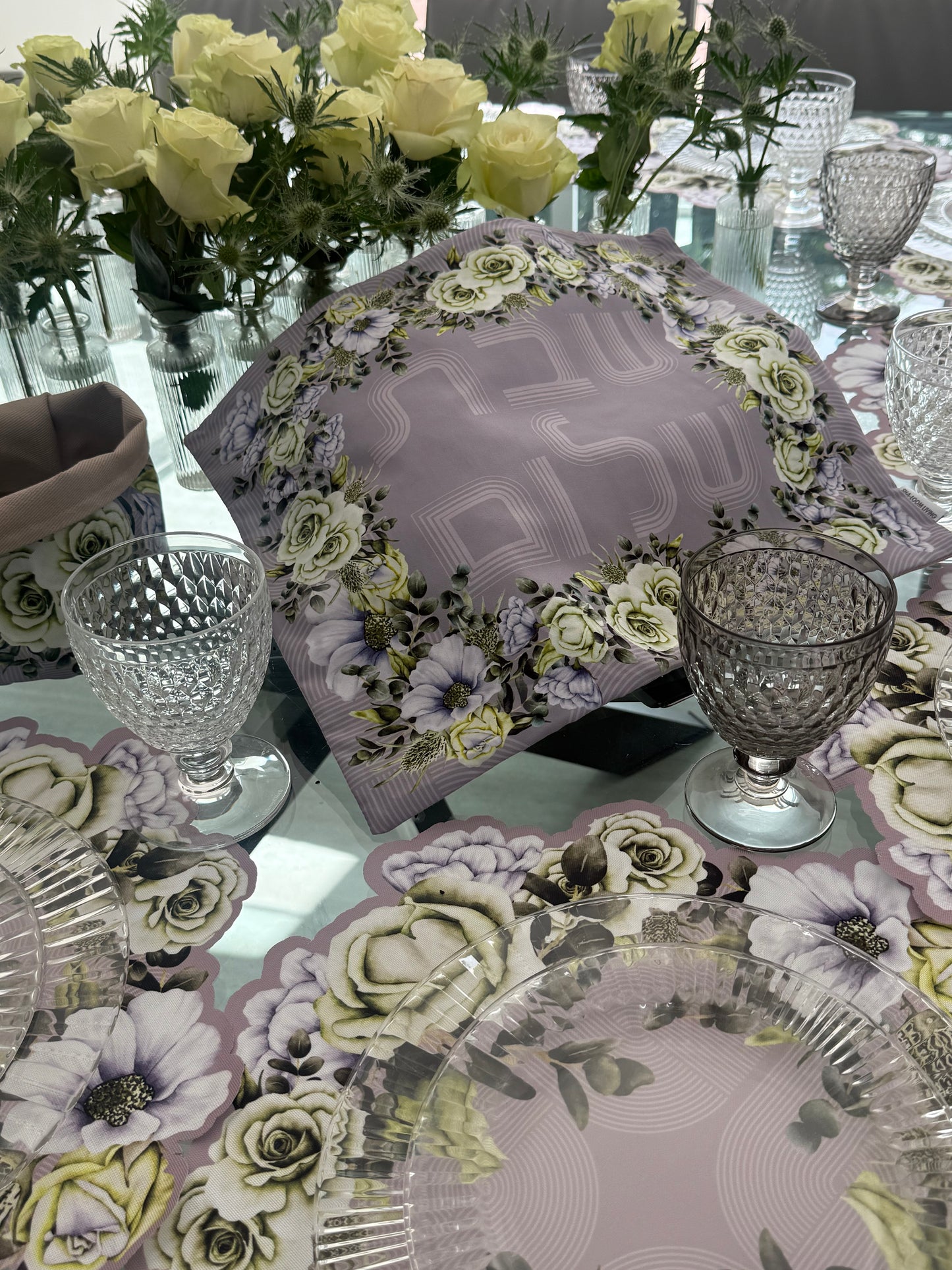 Challah Cover Lilac Reverie