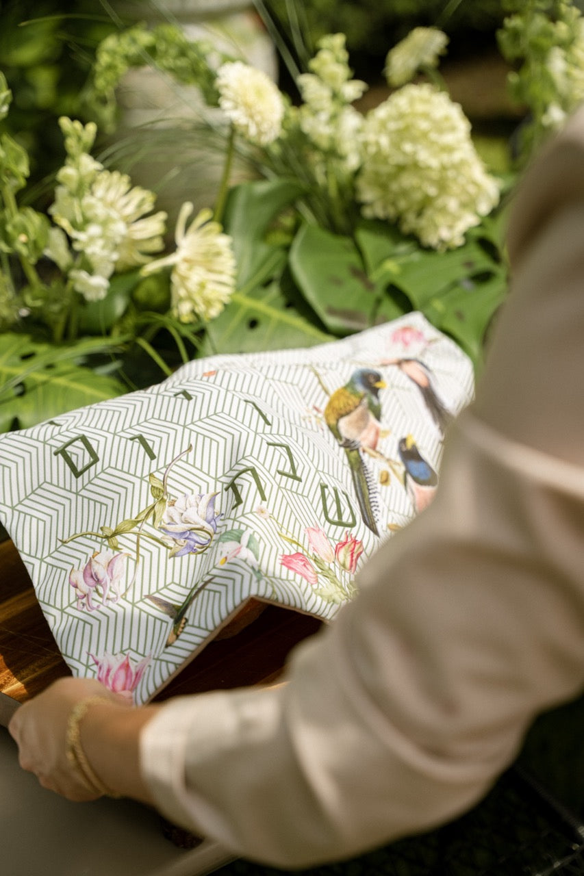 Challah Cover Vintage Garden